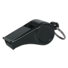 Economy Black Plastic Whistle, 1 Dozen
