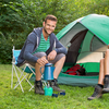 30cm - 50cm Lucy’s Bait Classic Folding Camp Chairs Durable Polyester Fabric