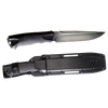 Survival Fixed-Blade Knife with 6” Blade and Plastic Handle